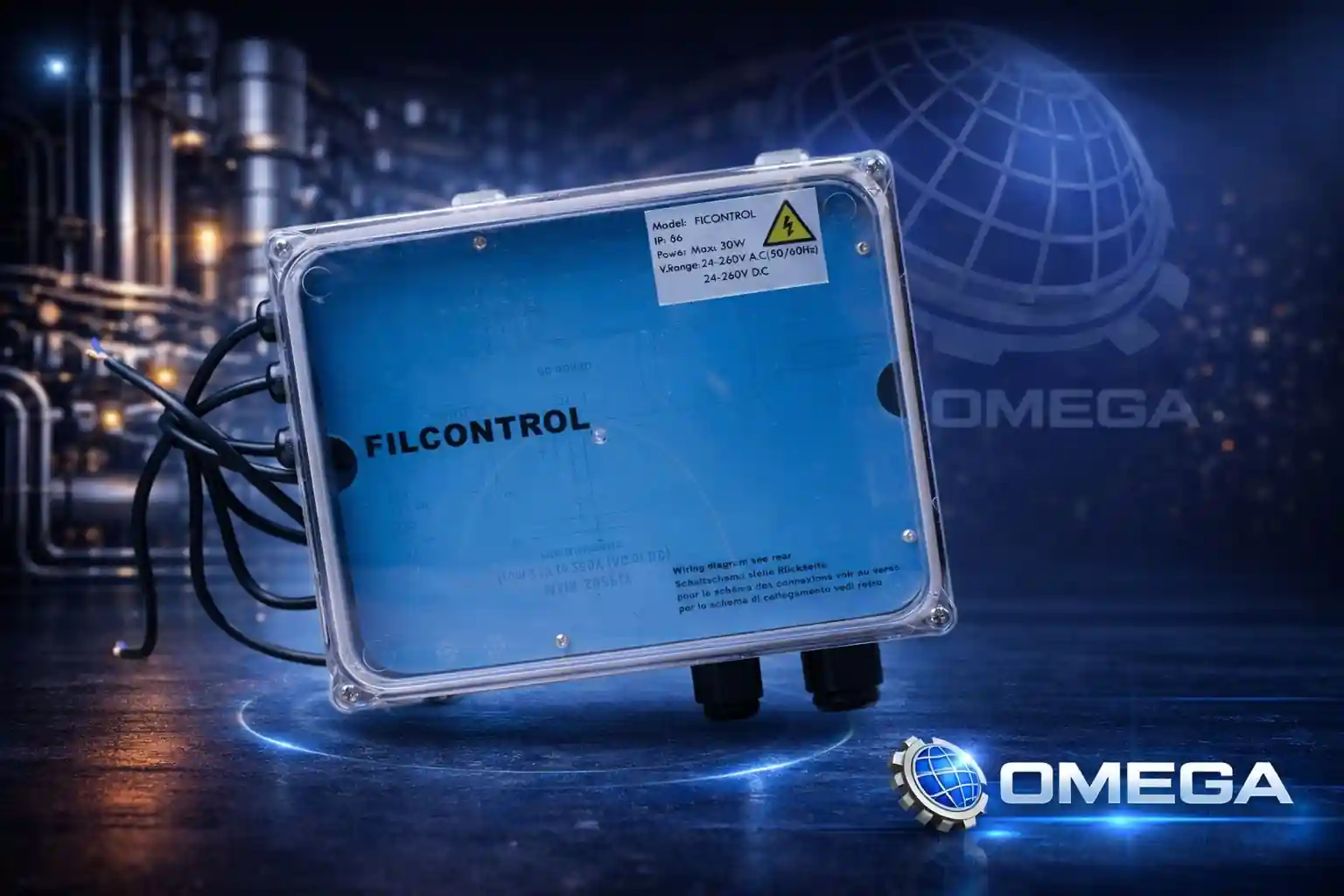 Silo filtresi kontrol panosu ve elektronik kartı